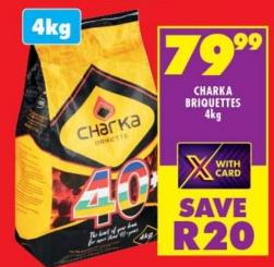 Charka Briquettes 4kg