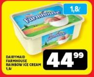 DAIRYMAID FARMHOUSE RAINBOW ICE CREAM 1.8L