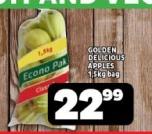 Golden Delicious Apples 1.5kg bag