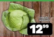 Cabbage Head each