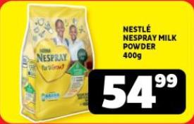 NESTLÉ NESPRAY MILK POWDER 400g