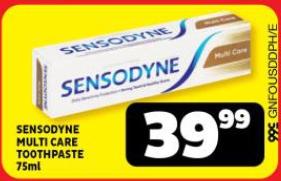 SENSODYNE MULTI CARE TOOTHPASTE 75ml