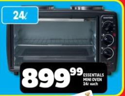 Essentials MINI OVEN 24L