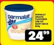 PARMALAT SMOOTH FLAVOURED LOW FAT DAIRY SNACK 850g