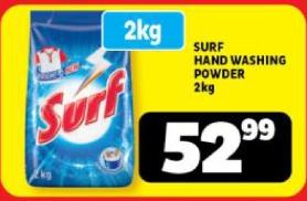 SURF HAND WASHING POWDER 2kg