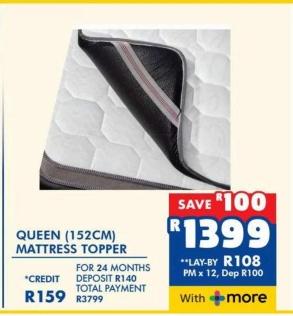 Queen Mattress Topper