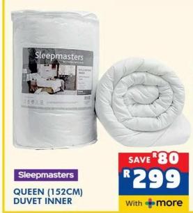 Sleepmasters Queen Duvet Inner