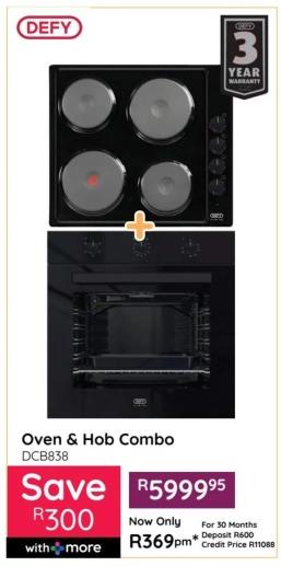 Oven & Hob Combo DCB838