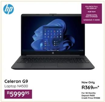 Celeron G9 Laptop N4500, 15.6-inch Full HD Display, 4GB RAM, 256GB NVMe SSD Storage, Windows 11 Home