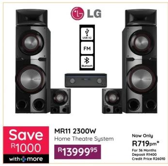 LG MR11 2300W Home Theatre System