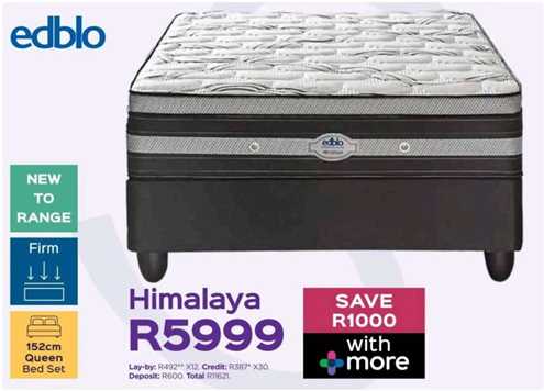 Himalaya Firm Queen Bed Set