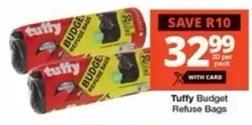 Tuffy Budget Refuse Bags 30 Per pack