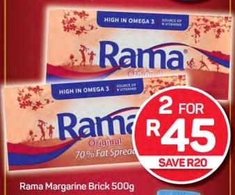 Rama Margarine Brick 500g