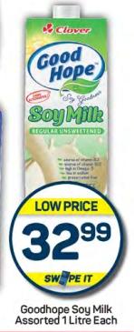 Goodhope Soy Milk Assorted 1 Litre Each