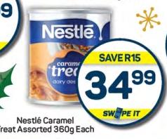 Nestlé Caramel Treat Assorted 360g Each