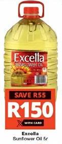 Excella Sunflower Oil 5L