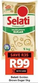 Selati Golden Brown Sugar 5kg