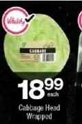 Freshmark Cabbage Head Wrapped