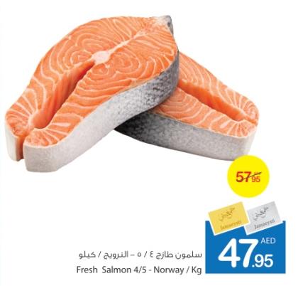 Fresh Salmon 4/5 - Norway / Kg