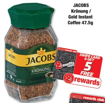 JACOBS Krönung / Gold Instant Coffee 47.5g