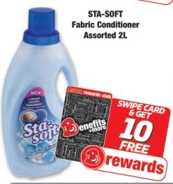 Sta-Soft Fabric Conditioner Assorted 2 Litre