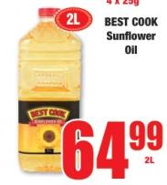 BEST COOK Sunflower Oil 2L