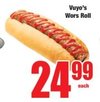 Vuyo's Wors Roll