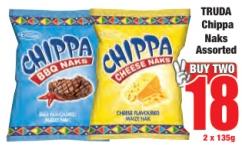 TRUDA Chippa Naks Assorted 2x135g