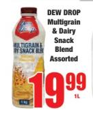 DEW DROP Multigrain & Dairy Snack Blend Assorted 1L