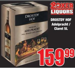 DROSTDY HOF Adelpracht / Claret 5L