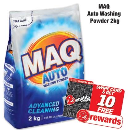 MAQ Auto Washing Powder 2kg 