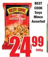 BEST COOK Soya Mince Assorted 500g 500 gm 