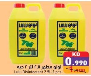 Lulu Disinfectant 2.5L 2 pcs