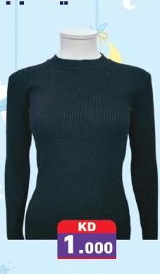 Black long-sleeve sweater