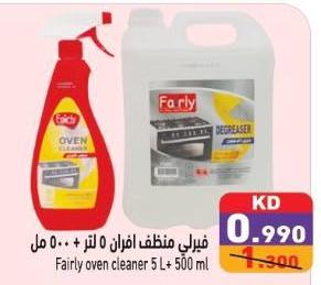 Fairly oven cleaner 5 L + 500 ml