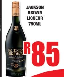 Jackson Brown Liqueur 750ML 