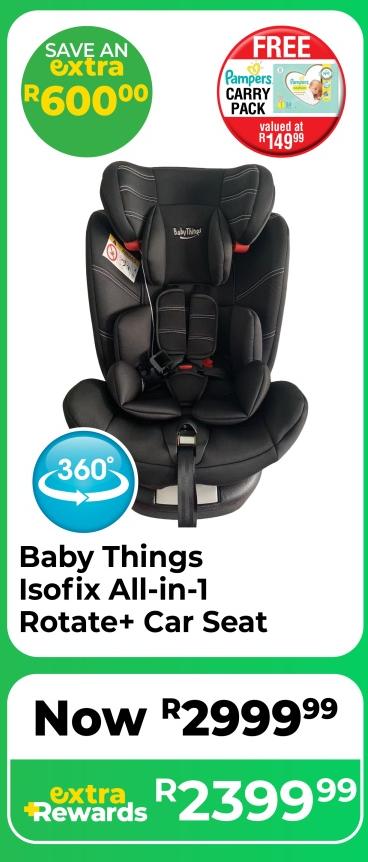 Baby Things Isofix All-in-1 Rotate+ Car Seat