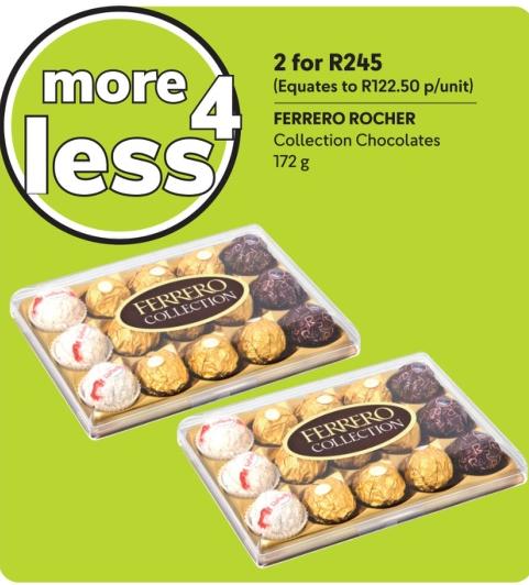 FERRERO ROCHER Collection Chocolates 172 g