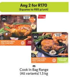 Any 2 M Cook In Bag Range (All variants) 1.3kg