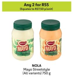 Any 2 NOLA Mayo Streetstyle (All variants) 750 g