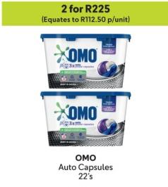 OMO Auto Capsules 22's