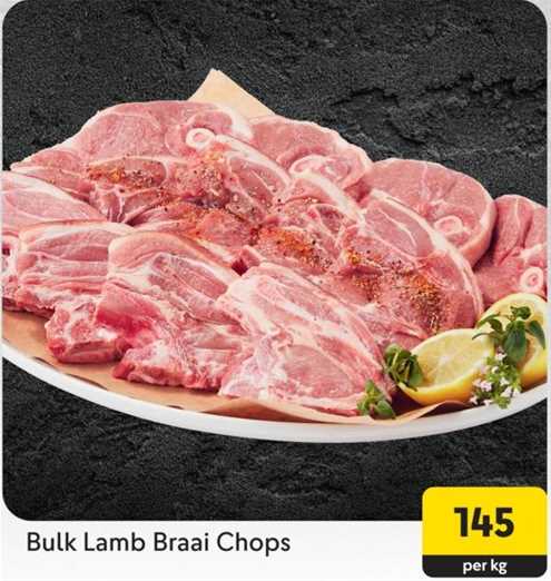 Bulk Lamb Braai Chops