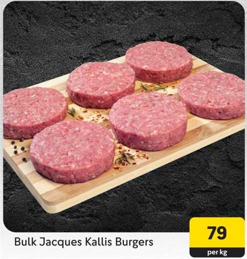 Bulk Jacques Kallis Burgers