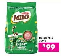 Nestlé Milo Malt Energy Drink 750g