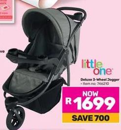 Little One Deluxe 3-Wheel Jogger