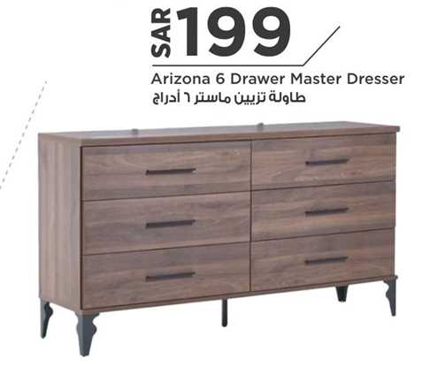 Arizona 6 Drawer Master Dresser