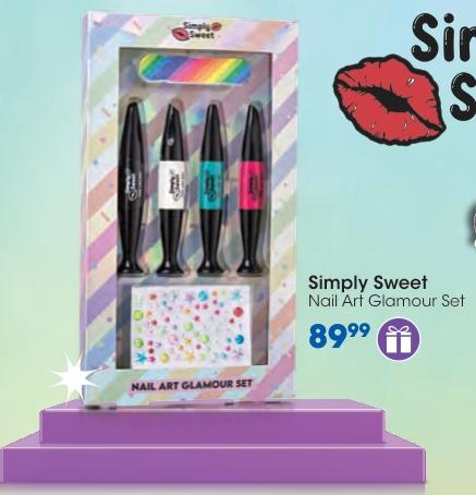 Simply Sweet Nail Art Glamour Set