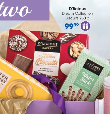 D'licious Dream Collection Biscuits 250 g