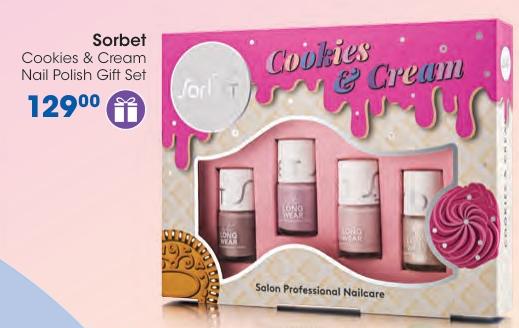 Sorbet Cookies & Cream Nail Polish Gift Set