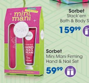 Sorbet Mini Mani Firming Hand & Nail Set